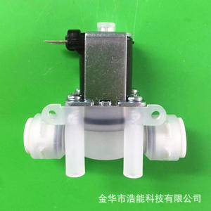 Válvula Solenoide de Tres Vías de Conexión Rápida, Sin Presión, Normalmente Abierta, para Dispensadores de Bebidas - Product Image 3