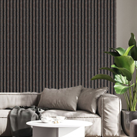 Panneaux muraux 3D décoratifs de studio professionnel, panneau mural acoustique HDF insonorisant pour la décoration murale de la maison