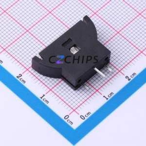 BS-05-A1BK017 Button & Strip Battery Connector Through hole Component (THT) Connector Battery Holder CR2032 Tin - Product Image 2
