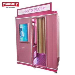 मार्वी पोर्टेबल स्मार्ट ई सेल्फी रूम फोटो कियोस्क मशीन बिना अटेंडेबल सेल्फ सर्विस फोटो बूथ स्टेशन - Product Image 2