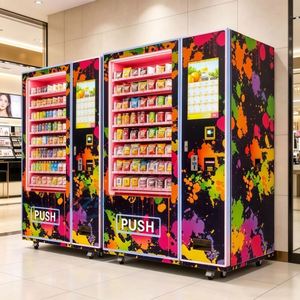 Máquina Expendedora de Bebidas Inteligente Automática con Escaneo de Código de Barras, Pago con Tarjeta, Efectivo y Billetes - Product Image 2