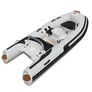 CE Certificado Peixe RIB Barcos V Profundo Casco Orca Inflável Hypalon/ PVC RIB Barco 300 com motor para venda