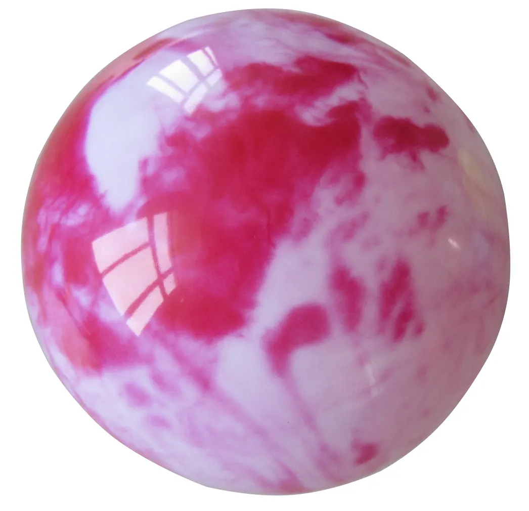 ลูกบอลพีวีซี9นิ้วลูกบอลชายหาดสีใสดีไซน์ใหม่ลูกบอลเด้งลายหินอ่อนสั่งทำได้