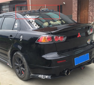 <span class=keywords><strong>Pour</strong></span> Mitsubishi lancer becquet de toit 2008-2016 Lancer-ex becquet de toit ABS matière plastique voiture aile arrière couleur aileron arrière - Product Image 5