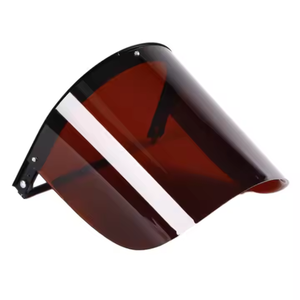 Visor transparente Escudo facial Casco de soldadura de plástico antihumo con protección facial resistente al calor - Product Image 5