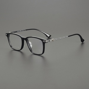 Vasos de chupito personalizados <span class=keywords><strong>con</strong></span> logotipo, estilo <span class=keywords><strong>chino</strong></span>, de titanio, cuadrados, negros, de acetato, para reuniones de oficina, novedad 2025, gran venta en Guangdong - Product Image 2