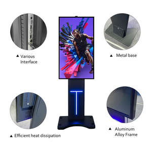 55 inch cửa sổ phải đối mặt với hiển thị <span class=keywords><strong>LCD</strong></span> màn hình quảng cáo kỹ thuật số biển <span class=keywords><strong>LCD</strong></span> với ánh sáng tự động chức năng cảm biến - Product Image 3