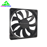 Kipas Pendingin DC Brushless Low Noise 12015 120x120x15mm 12V Slim Axial untuk Kabinet Industri & Catu Daya