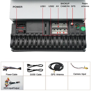 รองรับการปรับแต่ง หน้าจอสัมผัสแบบ Capacitive ความละเอียดสูง ขนาด 101 นิ้ว แบบ Single-din สำหรับติดตั้งในรถยนต์  สามารถถอดออกได้ - Product Image 5