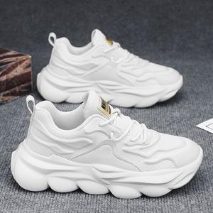 Zapatos deportivos casuales para hombre con suela gruesa, de moda para primavera y verano, para parejas, ligeros y transpirables, estilo skate. - Product Image 3