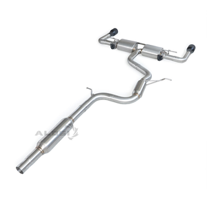 Système d'échappement Catback à haut débit Sts304 pour Volkswagen Golf 7 7.5 1.4T 2014-2020, silencieux avec soupape électronique, <span class=keywords><strong>son</strong></span> de <span class=keywords><strong>voiture</strong></span> sport - Product Image 2