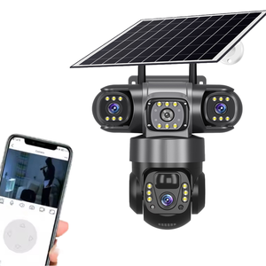 V380Pro 12MP户外太阳能安全摄像机IP PTZ 4G 3屏幕360度夜视广角CMOS无线Wifi - Product Image 4