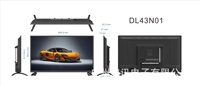 Téléviseur intelligent LED haute définition sans cadre de 55 pouces à 110 pouces, fréquence de rafraîchissement de 60 Hz, 4K, Android, WiFi sans fil, Smart TV