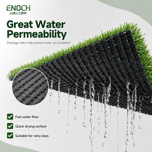 Gazon synthétique décoratif pour parcs publics, fibres PE PP, support renforcé, support de distributeur en gros pour jardin et patio - Product Image 3