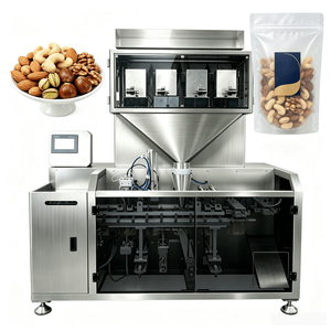 Máquina de Llenado y Empaquetado de Bolsas Doypack de Alta Velocidad para Café, Nueces, Chocolate y Garri de Yuca - Product Image 1