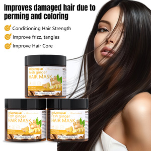 Crème de croissance capillaire aux acides aminés, réparatrice, hydratante, lissante, prévient la chute des cheveux, pour des cheveux plus épais, convient à tous les types de cheveux - Product Image 4