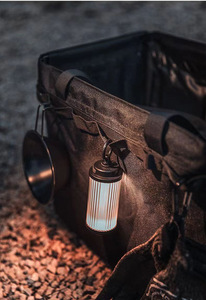 LED Solar USB Rechargeable Outdoor Multi-functional Portable Camping <b>Light</b> W Magnet for Tent Hiking Fishing Emergency - Product Image 3