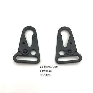 Lanyard <strong>Snap</strong> <strong>Hook</strong> Mountaineering Black Cast Carabiner <strong>Hook</strong> - Product Image 3
