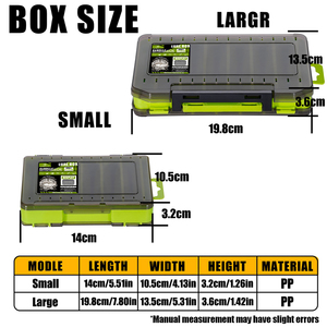 Caja de <span class=keywords><strong>Pesca</strong></span> Multifuncional de Doble Cara Ajustable de PP para Almacenamiento de Señuelos y Accesorios, Ideal para Ríos, Lagos y Agua Dulce - Product Image 5