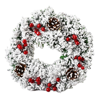 Factory Direct Sell Weihnachts girlanden & Kranz Dekor Weihnachts kranz