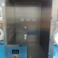 Caja de Guantes Aislante de Acero Inoxidable 304 con Filtro HEPA 99.995%, Ruedas Móviles, Control PLC, Uso en Laboratorio, Tamaño Personalizable, Sala Limpia