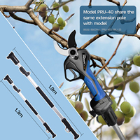 Cisailles électriques sans fil SWANSOFT 40 mm, cisailles de taille professionnelles à batterie, cisailles de taille électriques pour vignobles