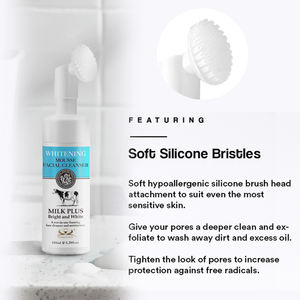 Espuma Limpiadora <span class=keywords><strong>Facial</strong></span> de <span class=keywords><strong>Limpieza</strong></span> Profunda, Elimina la Piel Muerta, Ácido Hialurónico, Vitamina C, Reafirmante y Purificante para Piel Grasa - Product Image 2