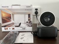 Projecteur portable HY300 Pro+ Android 13, home cinéma, projecteur intelligent Android avec 170 ANSI, vidéo à 360°, projecteur Hy300