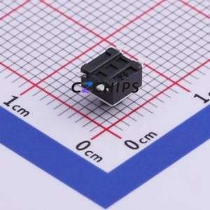 UK-B0206G43-SPJZ25Y Tactile Switch SMD-4P,4.5x4.5mm Switch Single Pole Single Throw Round Button 2.5N Vertical Mount - Product Image 2