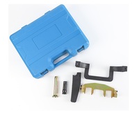 Kit d'outils de calage moteur en acier au carbone, ensemble de blocage de came et de maintien de chaîne bleu/noir pour mécanicien Mercedes Benz M271 C230 C250