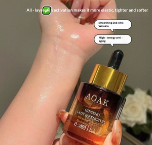 Aceite Esencial de Ginseng para Mujer, Antiarrugas, Reafirmante, Disolvente de Manchas, Líquido con Magnesio, Clase Blanca Clara, Amarillo Oscuro, Hidratante para la Piel - Product Image 4