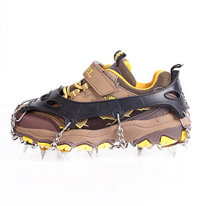 Chaussures antidérapantes à 13 dents pour enfants <span class=keywords><strong>Crampons</strong></span> de neige pour le camping et la randonnée <span class=keywords><strong>Crampons</strong></span> de traction pour enfants et femmes - Product Image 3