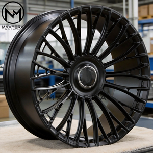 Maxtera 铸造定制 URBAN UV-3 风格越野轮毂，适用于保时捷卡宴、宝马 X5、路虎揽胜、卫士、<span class=keywords><strong>G</strong></span> 级、凯雷德合金轮圈 - Product Image 1