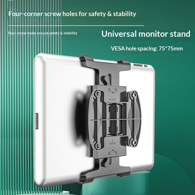 ABS Tablet Vesa Mount Adapters for 75*75mm Compatible with Monitor Mount