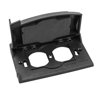 Housse de protection universelle étanche pour meubles, verticale/horizontale, boîte de protection étanche pour prise électrique