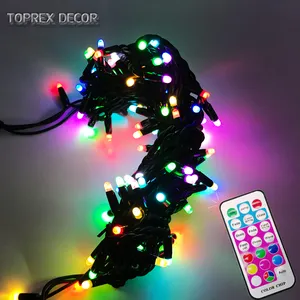 Remote control rgbw led colorful synchronous color changing controller new innovative Christmas lights chain sets