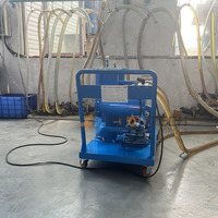 Máquina de filtración de aceite de motor FUOOTECH a precio de fábrica, máquina de purificación de aceite hidráulico de residuos de 1920LPH