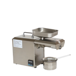Prensa Multifuncional de Acero Inoxidable para Uso Doméstico, Agrícola y en Restaurantes, de 3-6 kg/h, para Extraer Aceite de Oliva y Soja en Frío y Caliente - Product Image 5