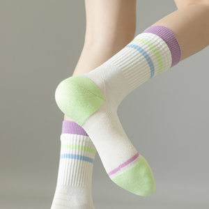 Calcetines de Yoga y Pilates para Mujer, Transpirables, de Algodón Peinado, Antideslizantes, de Alta Calidad - Product Image 4