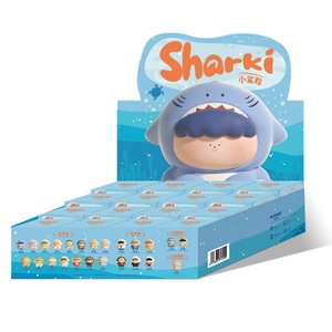 100% Original BIG GALLERY Sharki Series Figuras de Acción Coleccionables de Anime, Adornos Lindos para el Hogar, Juguetes de Caja Sorpresa - Product Image 1