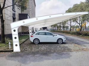 Garage moderne de luxe à toit arqué, durable et imperméable, pour 2 voitures, idéal pour les maisons et villas haut de gamme - Product Image 5