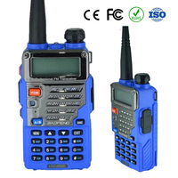 Diskon Setengah Harga Barang Baofeng UV-5RE UV5RE 5W U/V Dual Band Amateur Walkie Talkie dengan Penerimaan Cross Band Radio Analog FM