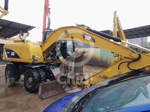 Excavadora de ruedas usada CAT M315D2/317D2 en stock excavadoras de segunda mano a la venta Shanghai Yard - Product Image 5