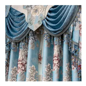 Manufacturers directly turkey Jacquard curtain fabric textiles