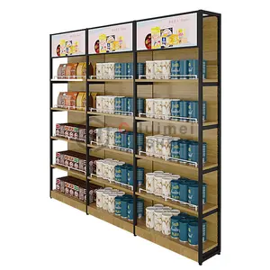 Kệ Gỗ Và Kim Loại Có Điểm Bán Hàng Tiện Lợi Kệ Trưng Bày Cửa Hàng Quà Tặng Giá Trưng Bày Cửa Hàng Thức Ăn Cho Chó Em Bé - Product Image 1