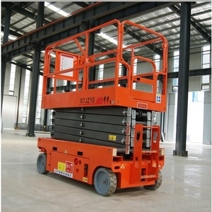 Самоходный ножничный подъемник с аккумулятором постоянного тока, полная автоматизация, ножницы, платформа для аэронной работы - Product Image 3