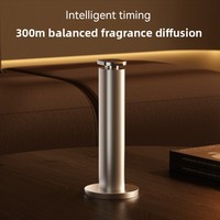 Humidificateur d'air électrique de table à 3 niveaux, diffuseur d'arômes, contrôlé par application, capacité de 100 ml, alliage d'aluminium, minuterie réglable, hôtel