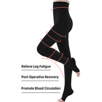 Collants de compression médicaux pour varices, type opaque, maternité, 20-30 mmHg, grade 2