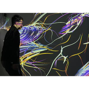 Bright Lines Kinetic Moving Art เทคโนโลยีใหม่สำหรับโปรเจคเตอร์โฮโลแกรม3D ภาพทิวทัศน์ที่สวยงามและสะดวกสบาย - Product Image 4