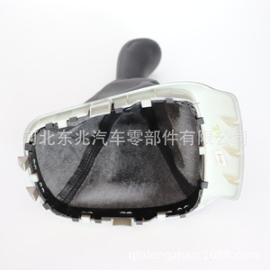 Chevrolet Aveo Leather Gear <b>Shift</b> <b>Knob</b> With Dust Cover 5 Speed Manual Transmission Lever Cover For Car Interior Upgrade - Product Image 5